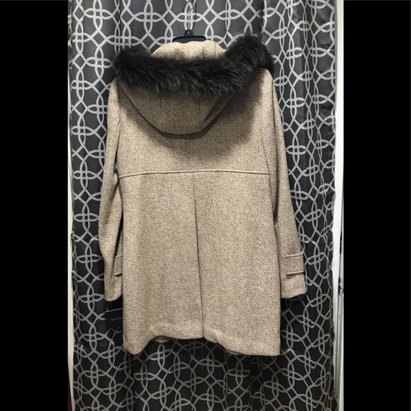 ❄️Tweed Fur Lined Coat❄️ - Picture 5 of 6